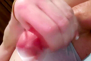 #aliamaliam2f - Transgirl Solo Closeup, Masterbation, Cumming, Cum Eating