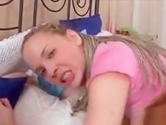 and sexy teen 18+ Mariana gets wet