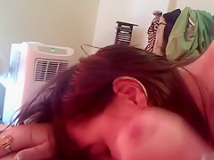 bbw gives great blowjob