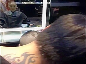 beautiful asian girl headshave