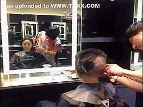 beautiful asian girl headshave