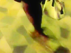 black leather in the dark