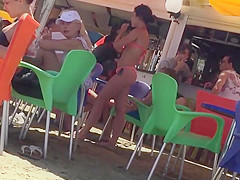 candid teen 18+ ass thong