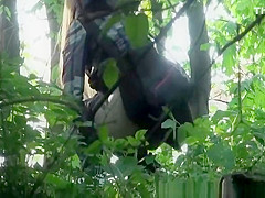 catches two teens 18+ pissing in the bushes
