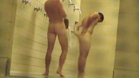 college shower