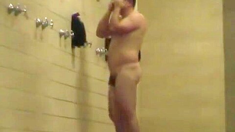 college shower