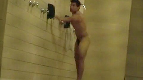 college shower