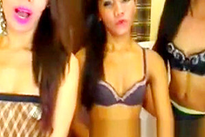 cum And Sex Party By Three sheboys