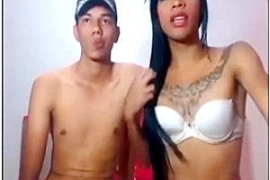 darksome ladyboy Rides Her lover S shlong