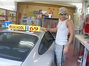 driving school 69 Bianca Dark Belgium/dutch PORN fucked doggy