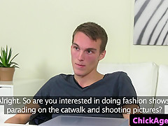 fetish casting agent sucks penis until sperm