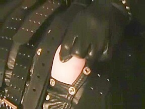 force smoking in leather