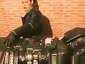 force smoking in leather