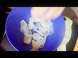 frozen Cum Condom Collection