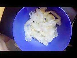 frozen Cum Condom Collection