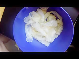 frozen Cum Condom Collection