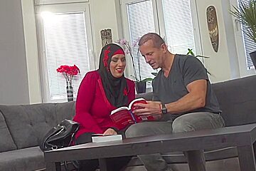 grateful sexy muslim gets boned