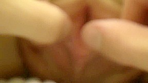 hot skinny girl spread and cum