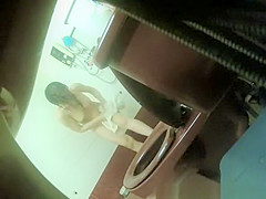 in bathroom secretly films asian