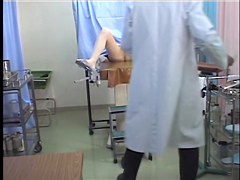 in gyno medical scrutiny shoots stretched babe