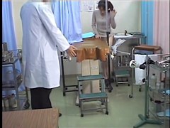 in gyno medical scrutiny shoots stretched babe