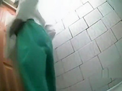 in public toilet