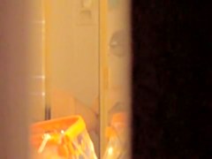 in shower shoots sexy nudity of amateur wife