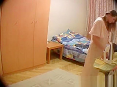 in wifes room