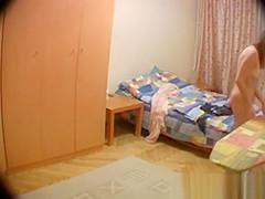 in wifes room