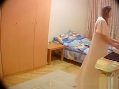 in wifes room