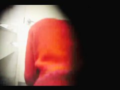 man filming pissing girls in bathroom