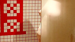my wife in the shower
