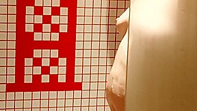 my wife in the shower