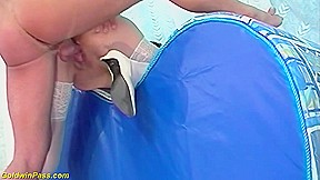 ninth month preggo fucked by stepbrother