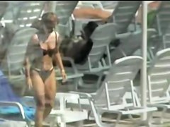 of our kinky hunter is working on the beach