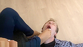 ʎoung boddess Ɔlub Foot worship