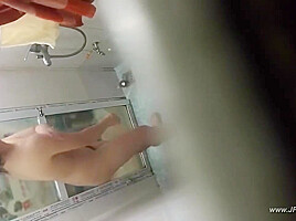 peeping chinese bath 76