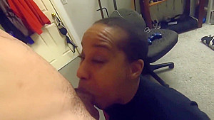 perfectly trained slut sucks dick for fun