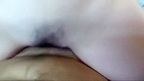 petite brunette girl loves to ride cock for a cumshot