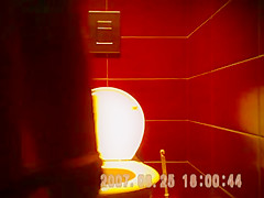 pretty brunette long hair taped private toilets pussy sazz