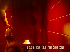 pretty brunette long hair taped private toilets pussy sazz