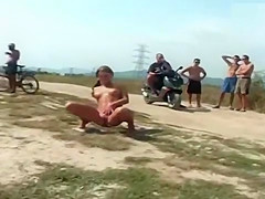 public nudity and pissing