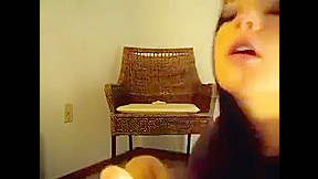 self toe sucking camgirl