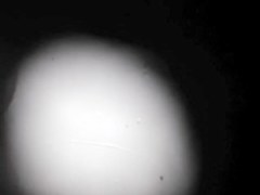 shooting amateur through hole in wash room