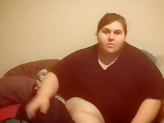 ssbbw cums and shows off belly