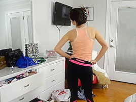 stepsister says not to go through her panties