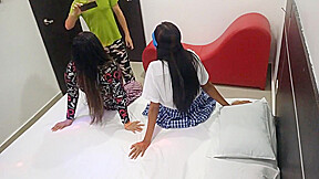 students 18+ Appoint The Teacher To Give Them A Personalized Mathematics Class, They Seduce Him