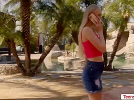 teen 18+ Blonde Rimjob Her Sexy Bestfriend - Braylin Bailey, Jasmin Luv And On The Couch