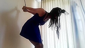teen 18+ Chair Tied And Hung