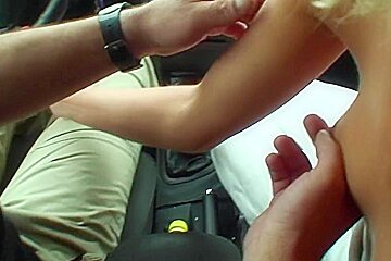 teen 18+ Fucks Stepfather In Car She Is Crazy About Fucking And Loves To Make Her Stepfather Come
